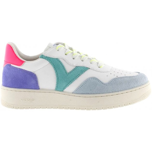 Chaussures de sport Victoria 1258269 Madrid en daim pour femme AZUL Chaussures de sport Victoria 1258269 Madrid en daim pour femme AZUL