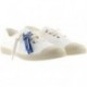 Chaussures de sport Victoria 1661103 en toile anglaise pour femme BLANCO