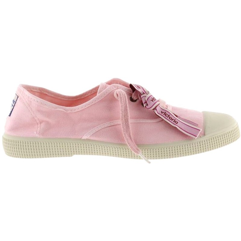 Chaussures de sport Victoria 1661103 en toile anglaise pour femme ROSA