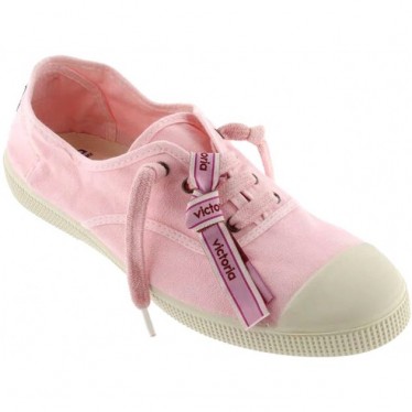 Chaussures de sport Victoria 1661103 en toile anglaise pour femme ROSA