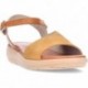 Sandales femme FLUCHOS Gandia D9464 CAMEL_CUERO