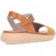 Sandales femme FLUCHOS Gandia D9464 CAMEL_CUERO