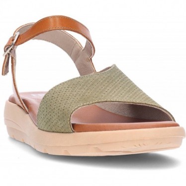 Sandales femme FLUCHOS Gandia D9464 KAKI_CUERO