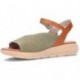Sandales femme FLUCHOS Gandia D9464 KAKI_CUERO