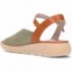 Sandales femme FLUCHOS Gandia D9464 KAKI_CUERO