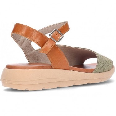 Sandales femme FLUCHOS Gandia D9464 KAKI_CUERO