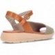 Sandales femme FLUCHOS Gandia D9464 KAKI_CUERO