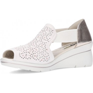 Sandale en cuir 24 HRS Relax 26453 CREMA