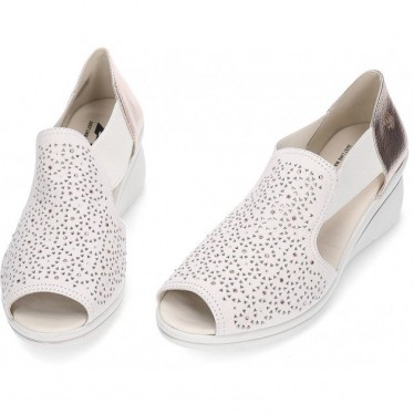 Sandale en cuir 24 HRS Relax 26453 CREMA