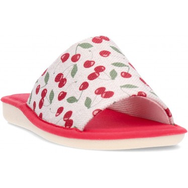 Chaussons Garzon Cherry P400 pour femmes ROJO