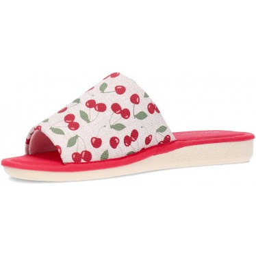 Chaussons Garzon Cherry P400 pour femmes ROJO