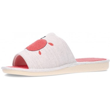 Chaussons Garzon Laguna P413 pour femmes GRIS_PERLA