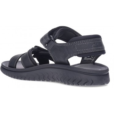 Sandales CLARKS WESLEY pour hommes BLACK