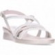 Sandale à lanières pour femme 24 HOURS 26519 PLATINO