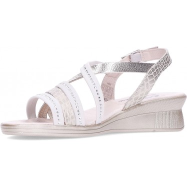 Sandale à lanières pour femme 24 HOURS 26519 PLATINO