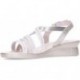 Sandale à lanières pour femme 24 HOURS 26519 PLATINO