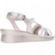 Sandale à lanières pour femme 24 HOURS 26519 PLATINO