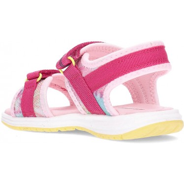Sandales Pablosky Camping 981780 pour fille PINK_YELLOW
