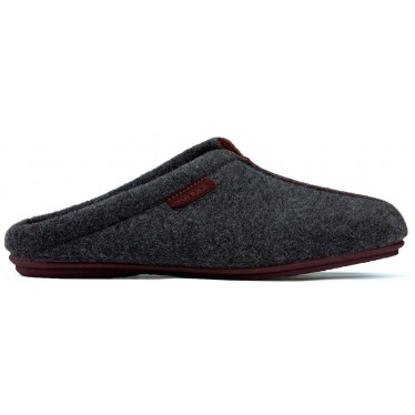 Chaussons de maison VULLADI COMODO GRIS_BURDEOS