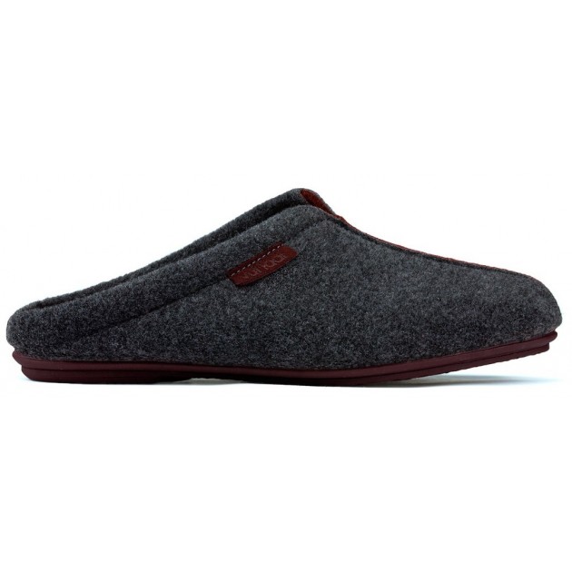 Chaussons de maison VULLADI COMODO GRIS_BURDEOS