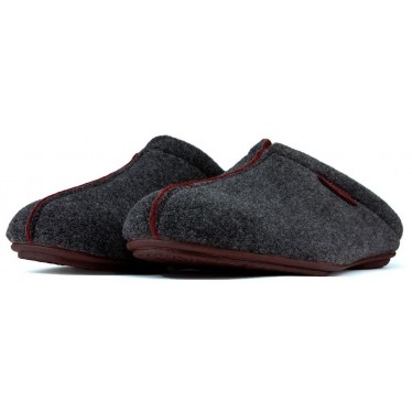 Chaussons de maison VULLADI COMODO GRIS_BURDEOS
