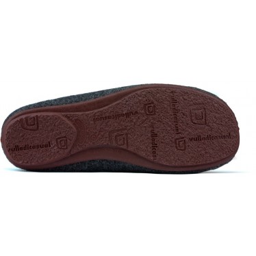 Chaussons de maison VULLADI COMODO GRIS_BURDEOS