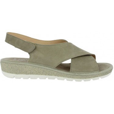 Sandales à brides croisées Doctor Cutillas 35410 pour femme TAUPE