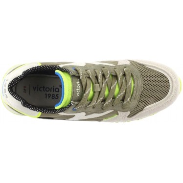 Chaussures de sport Victoria 8802113 Leggera Mix pour homme KAKI