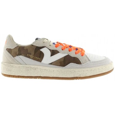 Baskets Victoria 8806106 Smash Neon Camo pour homme KAKI