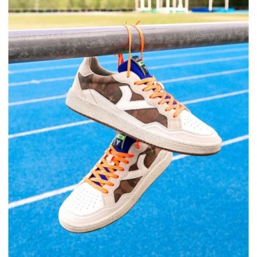 Baskets Victoria 8806106 Smash Neon Camo pour homme KAKI