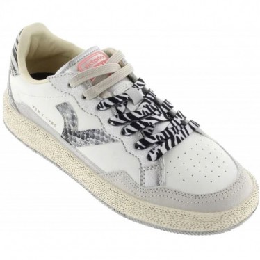 Baskets en cuir VICTORIA Smash Animal Mix 8806109 GRIS