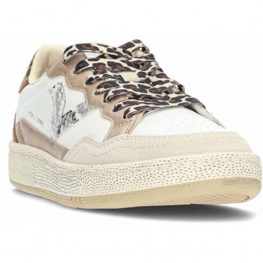 Baskets en cuir VICTORIA Smash Animal Mix 8806109 BEIGE