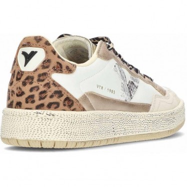 Baskets en cuir VICTORIA Smash Animal Mix 8806109 BEIGE