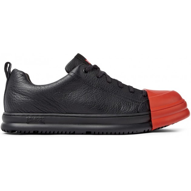 Baskets en cuir CAMPER Junction Runner K100978 NEGRO_009