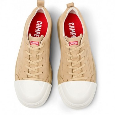 Baskets en cuir CAMPER Junction Runner K100978 BEIGE_010
