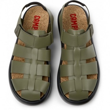 CAMPER Pelotas Flota K100938 sandales en cuir VERDE_004