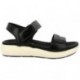 Doctor Cutillas 31408 Sandales élastiques pour femmes NEGRO