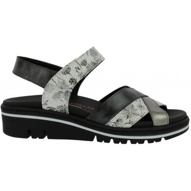 Sandales femme Doctor Cutillas 36149 Auto-adhésives NEGRO