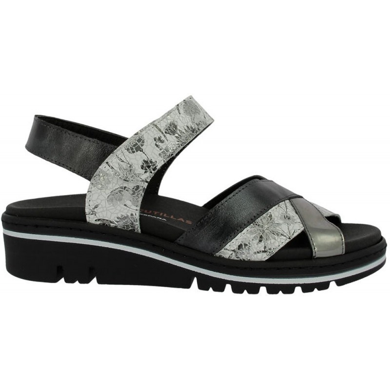 Sandales femme Doctor Cutillas 36149 Auto-adhésives NEGRO