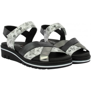 Sandales femme Doctor Cutillas 36149 Auto-adhésives NEGRO