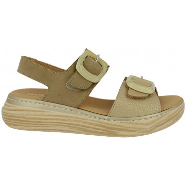 Sandales auto-adhésives pour femmes Doctor Cutillas 46019 TAUPE