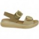 Sandales auto-adhésives pour femmes Doctor Cutillas 46019 TAUPE