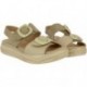 Sandales auto-adhésives pour femmes Doctor Cutillas 46019 TAUPE