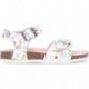 Pablosky Bio 439604, Sandales Fille BLANCO_FANTASIA