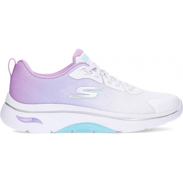 Baskets SKECHERS Go Walk Meredith 125333 WHITE_LAVENDER Baskets SKECHERS Go Walk Meredith 125333 WHITE_LAVENDER