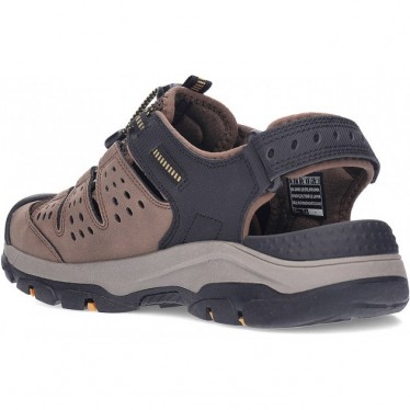 Sandale SKECHERS Tresmen Menard pour homme 205113 BROWN_BLACK