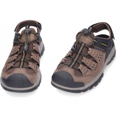 Sandale SKECHERS Tresmen Menard pour homme 205113 BROWN_BLACK