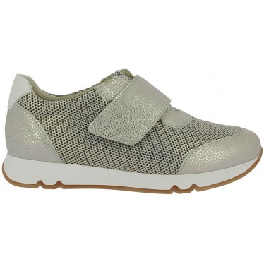 Chaussures de sport métallisées Doctor Cutillas 82560 pour femme CHAMPAGNE
