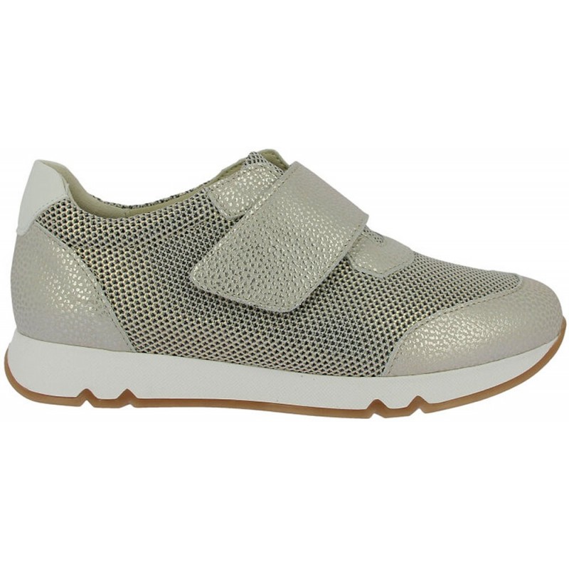 Chaussures de sport métallisées Doctor Cutillas 82560 pour femme CHAMPAGNE