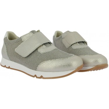 Chaussures de sport métallisées Doctor Cutillas 82560 pour femme CHAMPAGNE